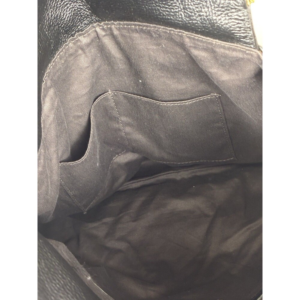 Onna Ehrlich Rachel Hobo Bag Black Pebble Leather Tassle Designer Dust Bag - Picture 11 of 13